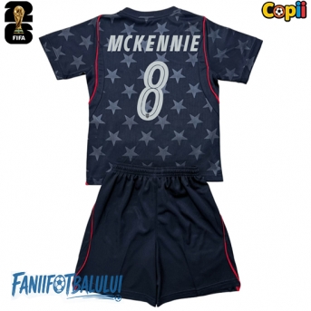 Statele Unite Weston McKennie #8 Echipament de Fotbal Replică Mondial 2026 Copii Deplasare (+ Șorturi)